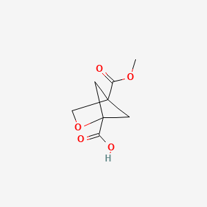 4-(Methoxycarbonyl)-2-oxabicyclo[2.1.1]hexane-1-carboxylic acid