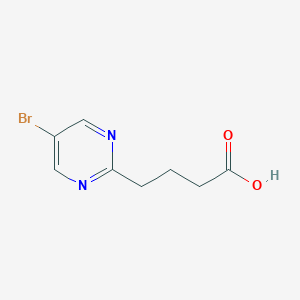 4-(5-Bromopyrimidin-2-yl)butanoic acid