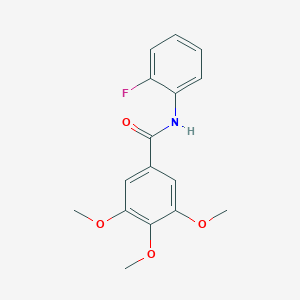 N-(2-Fluorophenyl)-3,4,5-trimethoxybenzamide