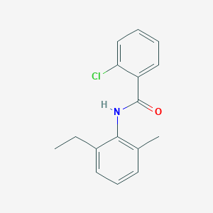 2-chloro-N-(2-ethyl-6-methylphenyl)benzamide