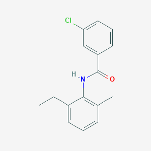 3-chloro-N-(2-ethyl-6-methylphenyl)benzamide