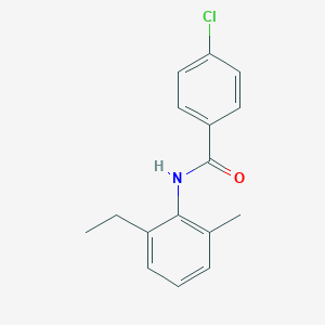 4-chloro-N-(2-ethyl-6-methylphenyl)benzamide