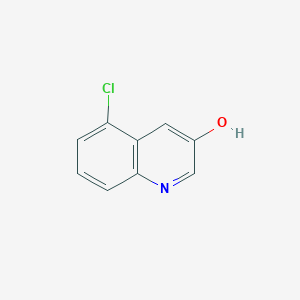 molecular formula C9H6ClNO B2911830 5-Chloroquinolin-3-ol CAS No. 1261487-89-1