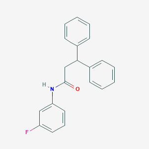 N-(3-Fluorophenyl)-3,3-diphenylpropanamide