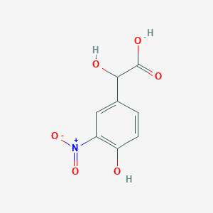 molecular formula C8H7NO6 B2911922 4-Hydroxy-3-nitromandelic acid CAS No. 89942-84-7