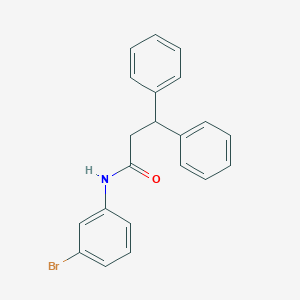 N-(3-bromophenyl)-3,3-diphenylpropanamide