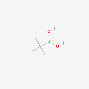 molecular formula C4H11BO2 B2911937 Tert-butylboronic Acid CAS No. 86253-12-5