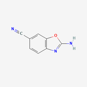 2-Aminobenzo[d]oxazole-6-carbonitrile