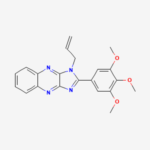 1-allyl-2-(3,4,5-trimethoxyphenyl)-1H-imidazo[4,5-b]quinoxaline