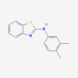 N-(3,4-dimethylphenyl)-1,3-benzothiazol-2-amine