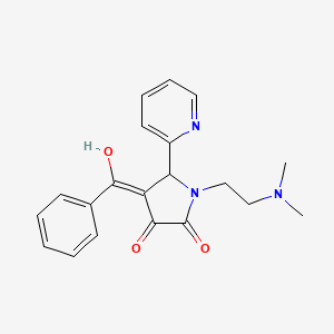 4-benzoyl-1-(2-(dimethylamino)ethyl)-3-hydroxy-5-(pyridin-2-yl)-1H-pyrrol-2(5H)-one