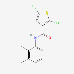 molecular formula C13H11Cl2NOS B2912078 2,5-dichloro-N-(2,3-dimethylphenyl)thiophene-3-carboxamide CAS No. 476627-33-5