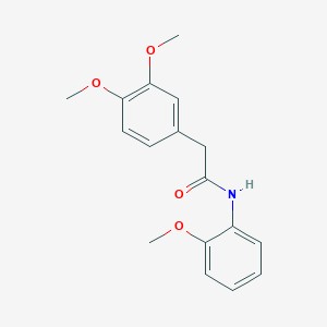 2-(3,4-dimethoxyphenyl)-N-(2-methoxyphenyl)acetamide