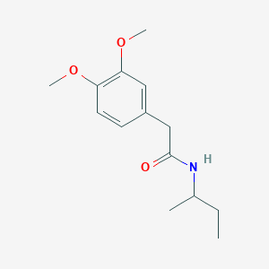 N-(sec-butyl)-2-(3,4-dimethoxyphenyl)acetamide