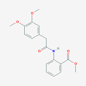 Methyl 2-{[(3,4-dimethoxyphenyl)acetyl]amino}benzoate