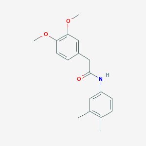 2-(3,4-dimethoxyphenyl)-N-(3,4-dimethylphenyl)acetamide