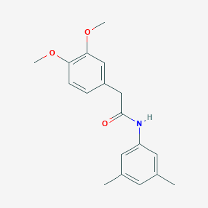 2-(3,4-dimethoxyphenyl)-N-(3,5-dimethylphenyl)acetamide