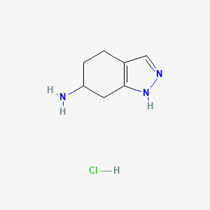 4,5,6,7-Tetrahydro-2H-indazol-6-amine hydrochloride