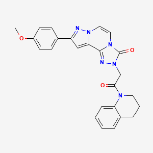 molecular formula C25H22N6O3 B2912173 Chembl4578647 CAS No. 1207058-12-5