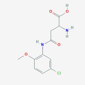 N-(5-chloro-2-methoxyphenyl)asparagine