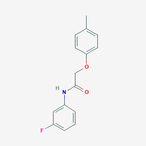 N-(3-fluorophenyl)-2-(4-methylphenoxy)acetamide