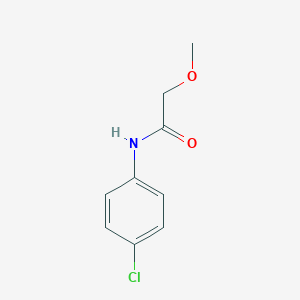 molecular formula C9H10ClNO2 B291234 N-(4-chlorophenyl)-2-methoxyacetamide 