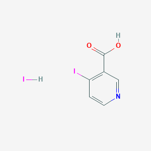 molecular formula C6H5I2NO2 B2912356 4-Iodopyridine-3-carboxylic acid hydroiodide CAS No. 2174002-38-9