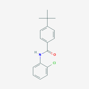 molecular formula C17H18ClNO B291236 4-tert-butyl-N-(2-chlorophenyl)benzamide 