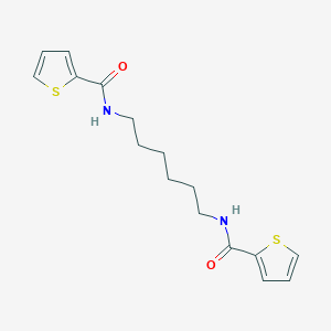 N-{6-[(thien-2-ylcarbonyl)amino]hexyl}thiophene-2-carboxamide