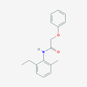 molecular formula C17H19NO2 B291239 N-(2-ethyl-6-methylphenyl)-2-phenoxyacetamide 