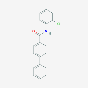 N-(2-chlorophenyl)[1,1'-biphenyl]-4-carboxamide