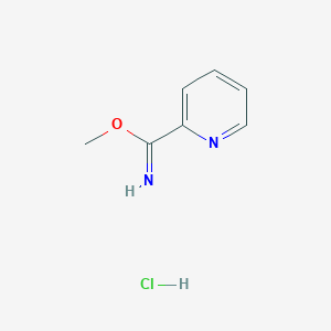 molecular formula C7H9ClN2O B2912443 Methyl picolinimidate hydrochloride CAS No. 403612-90-8