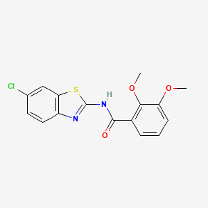 N-(6-chlorobenzo[d]thiazol-2-yl)-2,3-dimethoxybenzamide