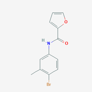 N-(4-bromo-3-methylphenyl)furan-2-carboxamide