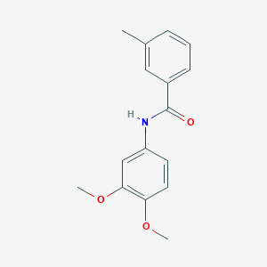 N-(3,4-dimethoxyphenyl)-3-methylbenzamide