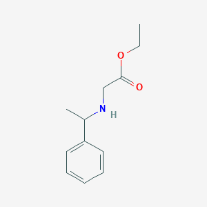 Ethyl 2-[(1-phenylethyl)amino]acetate