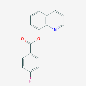 8-Quinolinyl 4-fluorobenzoate
