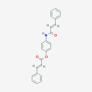 4-(Cinnamoylamino)phenyl 3-phenylacrylate