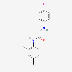 N-(2,4-dimethylphenyl)-2-(4-fluoroanilino)acetamide