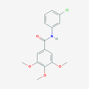 N-(3-chlorophenyl)-3,4,5-trimethoxybenzamide