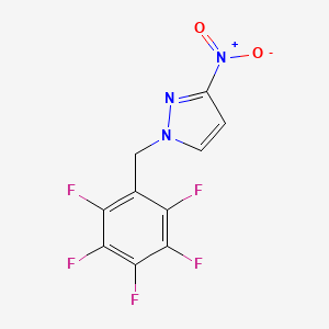 3-nitro-1-(pentafluorobenzyl)-1H-pyrazole