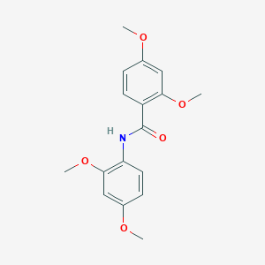 molecular formula C17H19NO5 B291261 N-(2,4-dimethoxyphenyl)-2,4-dimethoxybenzamide 