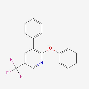 2-Phenoxy-3-phenyl-5-(trifluoromethyl)pyridine