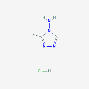 3-Methyl-4H-1,2,4-triazol-4-amine hydrochloride