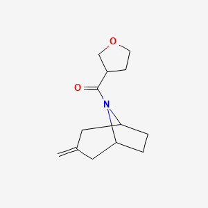 ((1R,5S)-3-methylene-8-azabicyclo[3.2.1]octan-8-yl)(tetrahydrofuran-3-yl)methanone