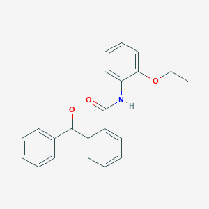 molecular formula C22H19NO3 B291266 2-benzoyl-N-(2-ethoxyphenyl)benzamide 