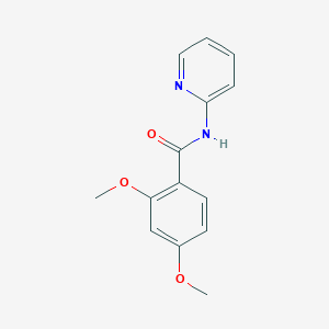molecular formula C14H14N2O3 B291267 2,4-dimethoxy-N-(2-pyridinyl)benzamide 