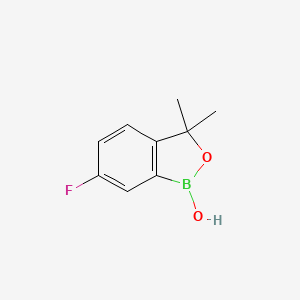 6-Fluoro-3,3-dimethylbenzo[c][1,2]oxaborol-1(3H)-ol