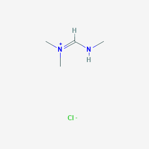 Dimethyl(methylaminomethylidene)azanium;chloride