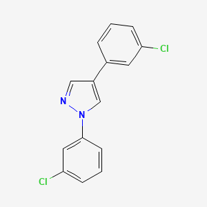 1,4-bis(3-chlorophenyl)-1H-pyrazole